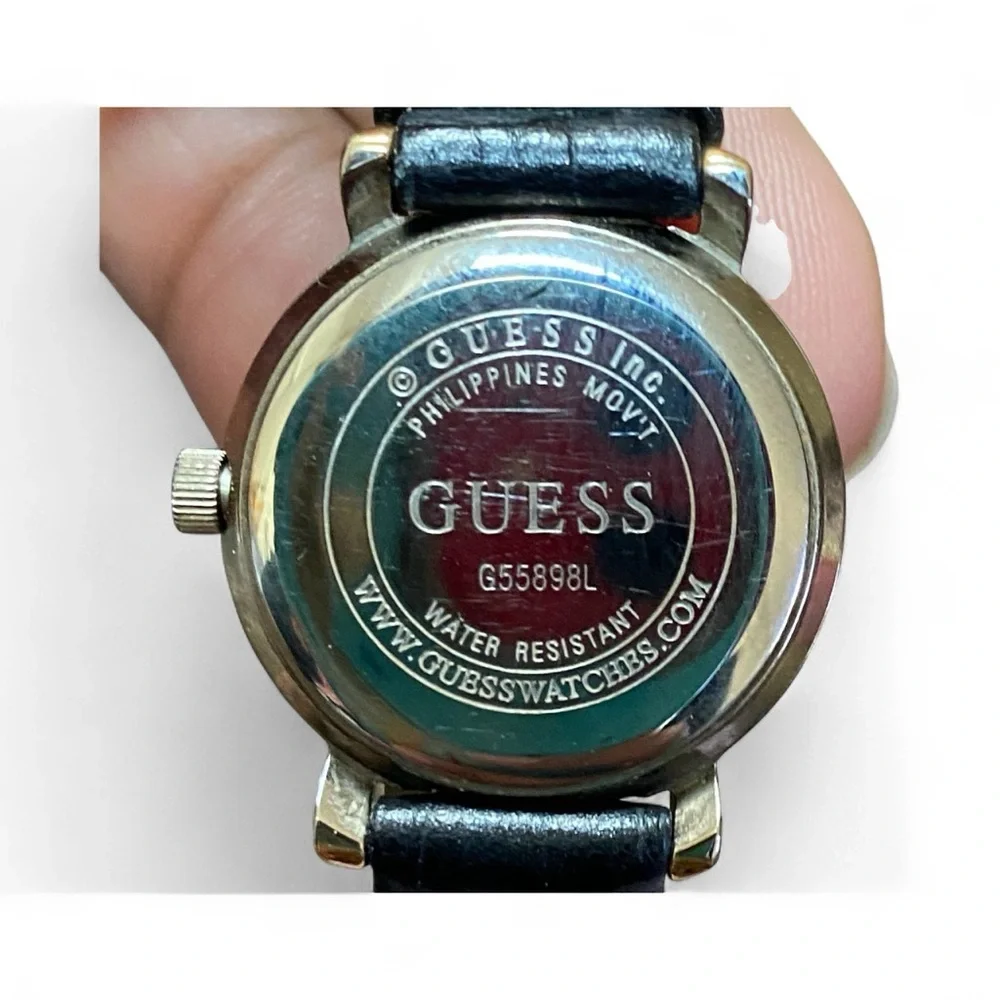 Guess indiglo quartz